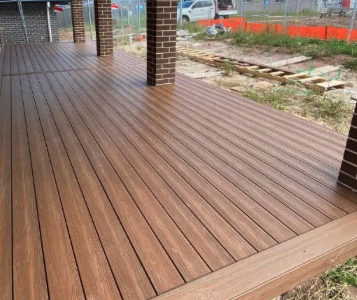 Composite deck installation in Nashville, Tennessee